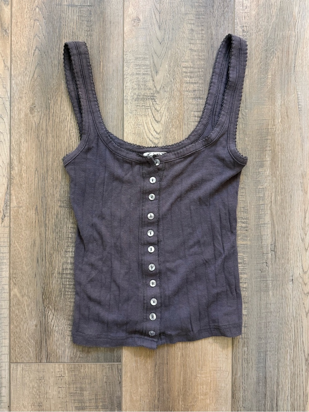 Free People End Game Pointelle Tank